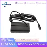 Coiled Cable NP-F NP F550 Dummy Battery F750 F770 F960 F970 DC Coupler Fit DK-415 For Sony PXW-Z150 NEX-FS100 AC-VL1 HXR-NX5