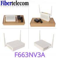 Original New GPON EPON ONU F663NV3A 1GE+3FE+1TEL+1USB+WiFi English version Fiber modem network router XPON