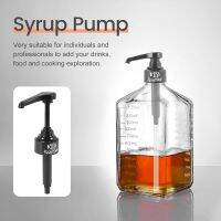 5 Pack Coffee Dispenser Syrup Pump Black Liquid Dispenser for Monin Syrup Snow Cones Flavorings &amp; More