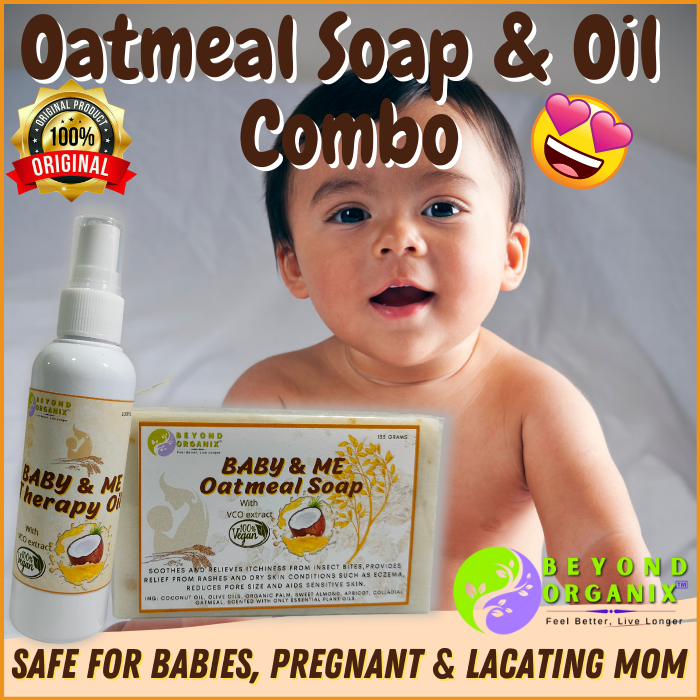 Beyond Organix Oatmeal Soap & Oil (For sensitive and irritated skin
