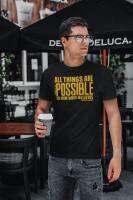 McvLeeILJ Christian Tshirt Inspirational Shirt For Men An [ขายดี] การ์ตูน แขนสั้น เสื้อผ้า