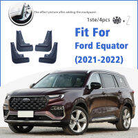 Mudguard สำหรับ Ford Equator 2021-2022ด้านหน้าด้านหลัง4Pcs Mudflaps Mudguards รถอุปกรณ์เสริม Auto Styline Splash Guard Fender Mud Flap