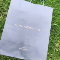 Canada Tommy Hifiger Tommy Small Paper Bag Gift Bag Shopping Bag Foreign Tommy Paper Bag
