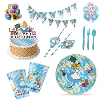 Alice In Wonderland Inspired Balloon Stickers, Alice In Wonderland Party  Supplies