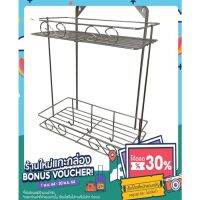 ( Pro+++ ) #A001 Shelving rack ชั้นวางของในห้องน้ำสแตนเลส 304 แท้ ไม่ต้องเจาะผนัง ไม่ต้องใช้สว่าน รับน้ำหนักได้ดี แถมอุปกรณ์ ราคาคุ้มค่า ชั้น วาง ของ ชั้นวางของ ไม้ ชั้นวางของ ผนัง ชั้นวางของมินิ