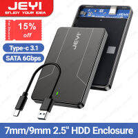 JEYI 2.5 Hdd/ SSD ฮาร์ดไดรฟ์มือถือกรณีการถ่ายโอนความเร็ว6Gbps สนับสนุน USB Type-C 3.1กับฮาร์ดไดรฟ์สายข้อมูลสะดวกสบาย