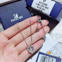 NEW Swarovski นำเข้าเต้นหัวใจหญิงสร้อยคอโซ่กระดูกไหปลาร้า 5272365