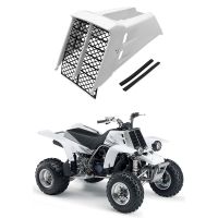 Plastic Gas Tank Side Cover with Radiator Grill for Banshee 350 YFZ350 1987-2006 White