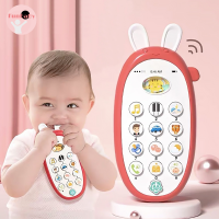 Funbaby 688-38 โทรศัพท์เด็กเล่น ของเล่นโทรศัพท์ แบบมีเสียง โทรศัพท์ของเล่น สำหรับเด็ก ของเล่นเสริมพัฒนาการ (คละสี)