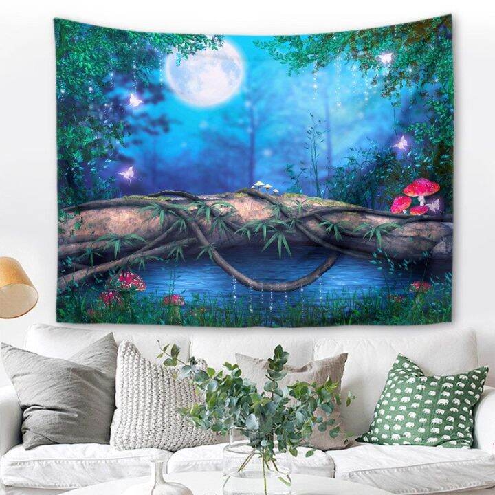 hippie-tapestry-trippy-mushroom-psychedelic-background-cloth-background-wall-decoration-cloth-tapestry-home-art-deco-mural-tapes