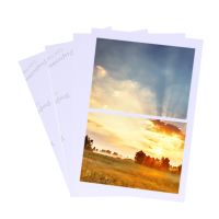 100 Sheets Glossy 4R 4x6 Photo Paper For Inkjet Printer paper Supplies-PC Friend