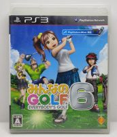 Minna no Golf 6 (Hot Shots Golf: World Invitational) [Z2,JP] แผ่นแท้ PS3 มือสอง