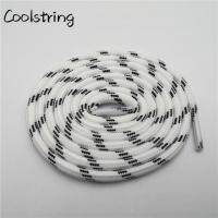 Coolstring 5.5มม. สายเชือกรองเท้ากีฬาสีดำสีขาวเชือกผูกรองเท้าสีแดงลำลอง Unisex Bootlaces สำหรับรองเท้าผ้าใบ Clunky รองเท้าคุณพ่อ