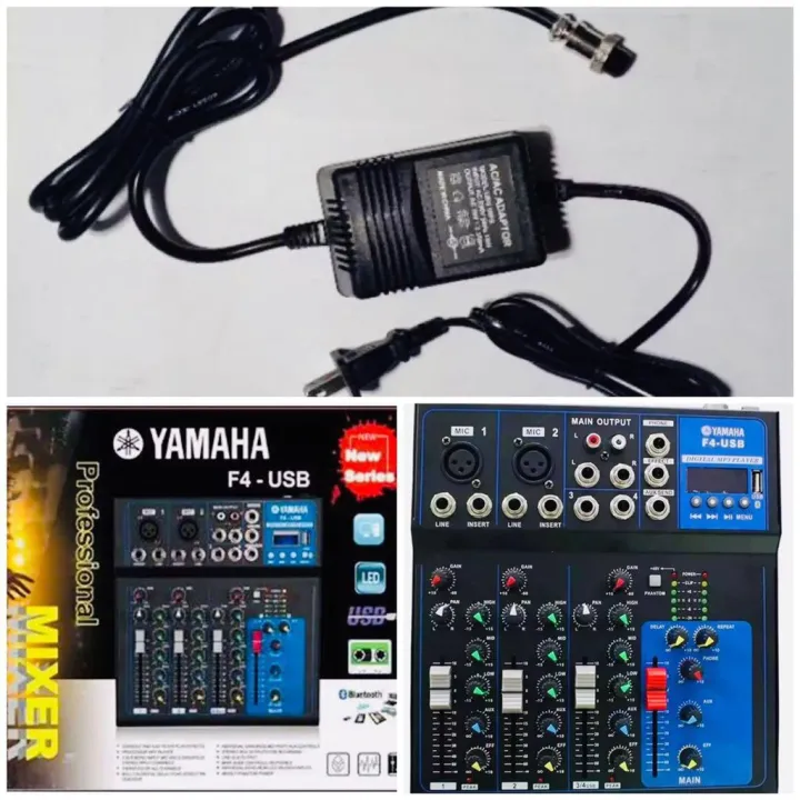 Yamaha F4USB 4 Channel Mixer W/Bluetooth Lazada PH