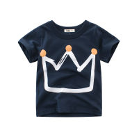 【cw】Tee Kids T Shirt Boys Girls Short Sleeves Cotton Print Cartoon T Shirts Clothing Clothes Summer Toddler Infant New 2022