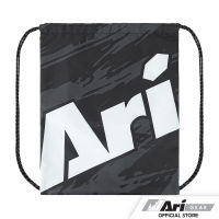 ARI GRAPHIC GYMSACK - BLACK/WHITE/GREY กระเป๋า Gymsack อาริ กราฟฟิค สีดำ