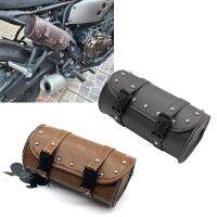 2022 NEW Motorcycle Fork Tool Bags Storage Leather Travel Pouch Luggage Bag Fit for Sportster XL Touring Softail Dyna Road King