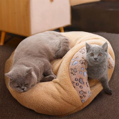 [pets baby] ถุงนอนแมวขนกำมะหยี่