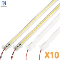 10Pcs LED Kitchen Light IP65 IP20 LED Bar Lamp 7W 30cm 50cm Warm White Day White LED Under Cabinet Night Light Indoor Lighting