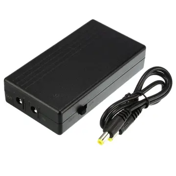 12V-2A Mini UPS Battery Backup for WiFi, Router, Modem Universal Interface