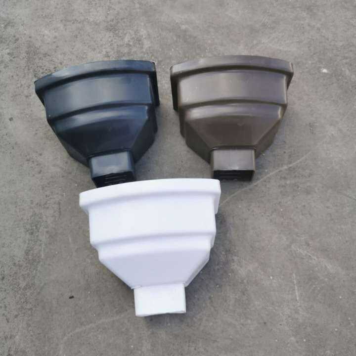 Sunroom pvc plastic square rainwater pipe outdoor downspout independent