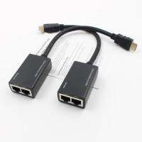 Beesclover Hdmi-เข้ากันได้มากกว่า Rj45 Cat5e Cat6 Utp Lan Ethernet ตัวขยายกระจายสัญญาน1080P 3d ไปยัง100ft