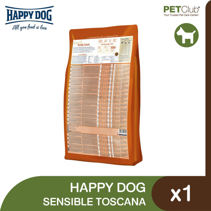 petclub-happy-dog-sensible-toscana-อาหารสุนัขโตพันธุ์ใหญ่-กลูเต็นฟรี-สำหรับสุนัขที่ทำหมัน-2-ขนาด-1kg-4kg