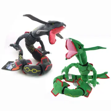 80cm Pokemon 4 Styles Dragon Toy Mega Rayquaza Green And Shiny