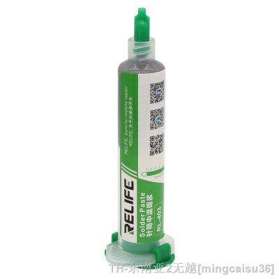 hk﹊☃  NewRELIFE Sn63/Pb67 Soldering Paste 183 Medium Temperature Flux No-Clean Rosin for BGA Reballing Welding Repair