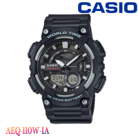 casio แท้ ?% นาฬิกาข้อมือชาย รุ่น AEQ-110W-1A (สินค้าใหม่ ของแท้ ?% มีใบรับประกัน)