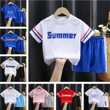 Boys' set summer two-piece set short sleeved quick drying ball jersey,  children's football jersey, children's sportswear