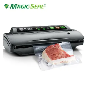 MAGIC SEAL MS400 Food Vacuum Sealer Machine Best Vacuum Sealer Packaging  Machine Plastic Bag Sealer Common To All Bags