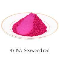 Red Series ผงไข่มุกสี Mineral Mica Powder Dye สำหรับสบู่เล็บยานยนต์ศิลปะหัตถกรรมกระดาษ DI-GSDDA