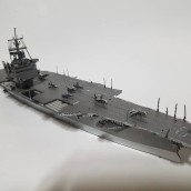 [HCM]Tự Ráp Mô Hình Kim Loại 3D Tàu Chiến Tàu Sân Bay To Lớn USS Enterprise CVN-65 Của Mỹ