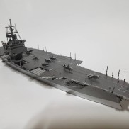 Tự Ráp Mô Hình Kim Loại 3D Tàu Chiến Tàu Sân Bay To Lớn USS Enterprise CVN