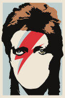 โปสเตอร์ David Bowie เดวิด โบอี Poster รูปภาพขนาดใหญ่ ตกแต่งผนัง ของแต่งบ้าน ของแต่งห้อง โปสเตอร์ติดผนัง ของสะสม โปสเตอร์ติดห้อง 77poster