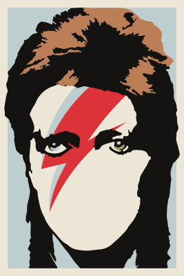 โปสเตอร์ David Bowie เดวิด โบอี Poster รูปภาพขนาดใหญ่ ตกแต่งผนัง ของแต่งบ้าน ของแต่งห้อง โปสเตอร์ติดผนัง ของสะสม โปสเตอร์ติดห้อง 77poster