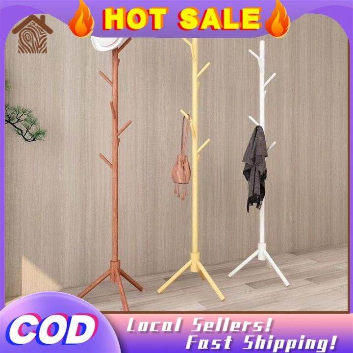 【COD/READY】 8 Bag Rack Stand Coat Clothes Hanger Organizer Lazada PH