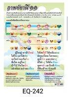 กาพย์ยานี 11 EQ 242  โปสเตอร์สื่อการสอน หุ้มพลาสติก ขนาด 50 * 70 cm