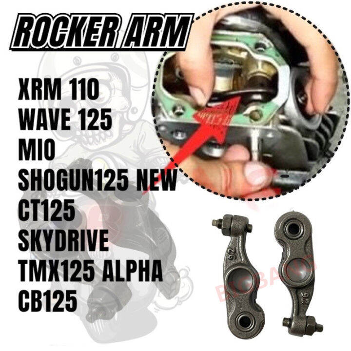 BIGBANG Motorcycle Rocker Arm Xrm, Mio, Tmx 125 alpha, Skydrive 125