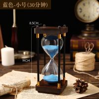 D-30 minutes European Retro Time Leaking Hourglass Timer Ornaments For Children 30 Minutes 60 Minutes Home Living Room Decorations Anti-Fall