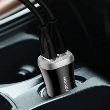 JOYROOM C-M216 2 USB Car Phone Charger 3.1A Fast Charging Charge- Black/White.