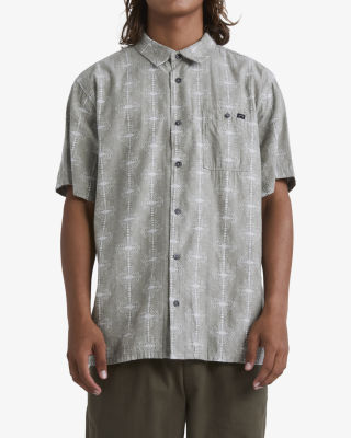 Billabong เสื้อเชิ้ตผู้ชาย Sundays Jacquard Short Sleeve Shirt 231 ABYWT00114-TNF0