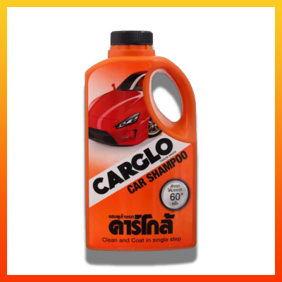 CARGLO แชมพูล้างรถ น้ำยาล้างรถ คาร์โก้ สูตรล้าง+เคลือบสี 1,000 มิลลิลิตร CARCLO CAR SHAMPOO CLEAN &amp; COAT 1,000 ml ให้ความชุ่มชื้น เรียบลื่น