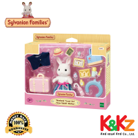 Sylvanian Families Weekend Travel Set -Snow Rabbit Mother / ซิลวาเนียน ชุดท่องเที่ยวคุณแม่ไวท์แรบบิท