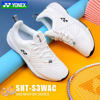 YONEX Yonex รองเท้าแบดมินตันของแท้ทนทานต่อการฉีกขาดของแรงกระแทก SHTS3รองเท้าออกกำลังกายกีฬาทั่วไป2023