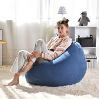 Spot parcel post Dark Blue Factory Direct Sale Fabric Bean Bag Bedroom Tatami Bath Wholesale Internet Celebrity Tatami Direct Sales