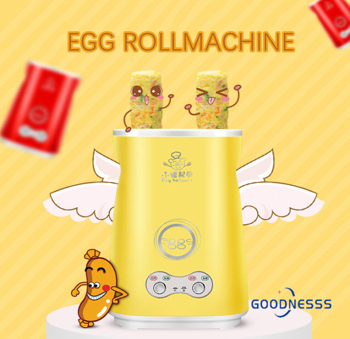 Electric Egg Roll Maker Machine Quick Egg Cooker Automatic Eggs Sausage