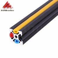 2meter 6mm flat seal 2020 aluminum profile V-Slot Cover / Panel Holder black/orange/blue For CNC CR-10 machine DIY parts Hand Tool Parts Accessories