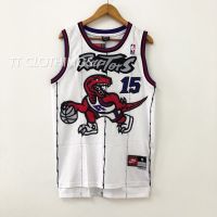 Vince Carter 15 Retro Purple Retro Toronto Raptors NBA Basketball Jersey Singlet Baju Clothes 篮球衣